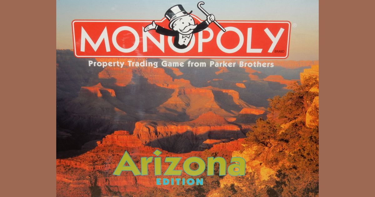New Genuine Monopoly Game ARIZONA  Edition  Sealed 