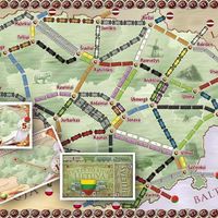 Lietuva (fan expansion for Ticket to Ride)