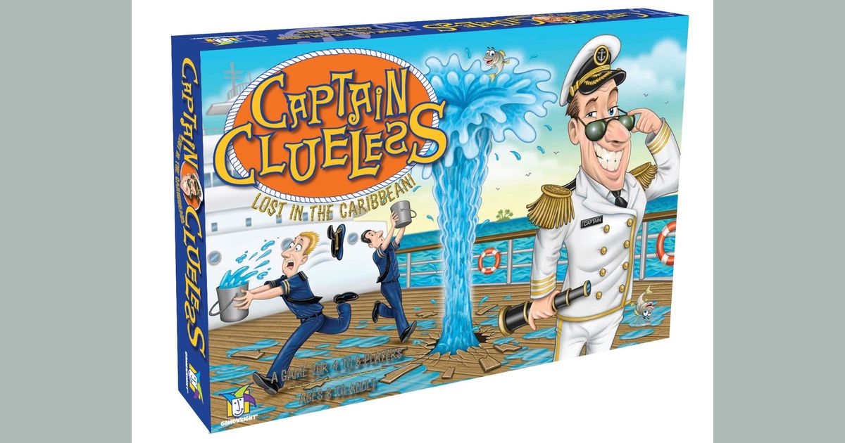 Captain Clueless Lost in the Caribbean Board Game BoardGameGeek