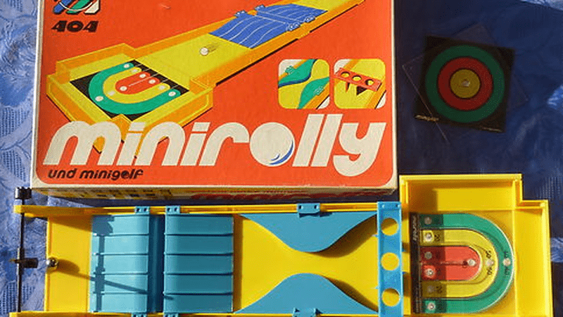 Minirolly und Minigolf