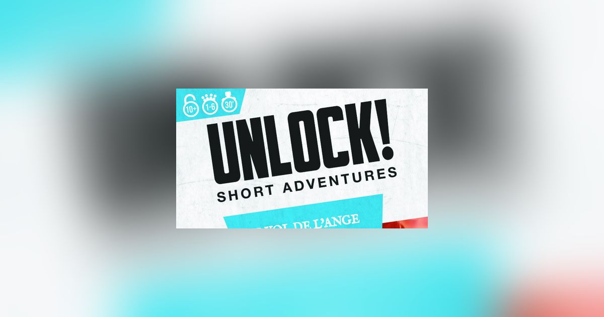 Unlock!: Short Adventures – The Flight of the Angel, Board Game