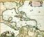 RPG Item: Antique Maps 04: Carribean of the 1600's