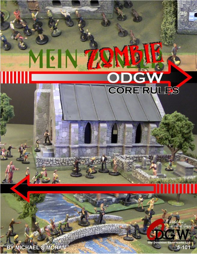 Mein Zombie! Core Rule Book cover art