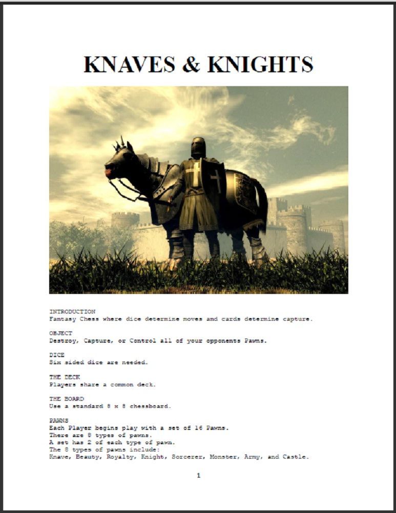 Knaves & Knights cover art