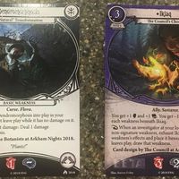 Arkham Horror: The Card Game – Beta Cards from Arkham Night 2018