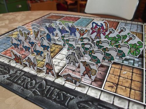 HQ paper minis | HeroQuest