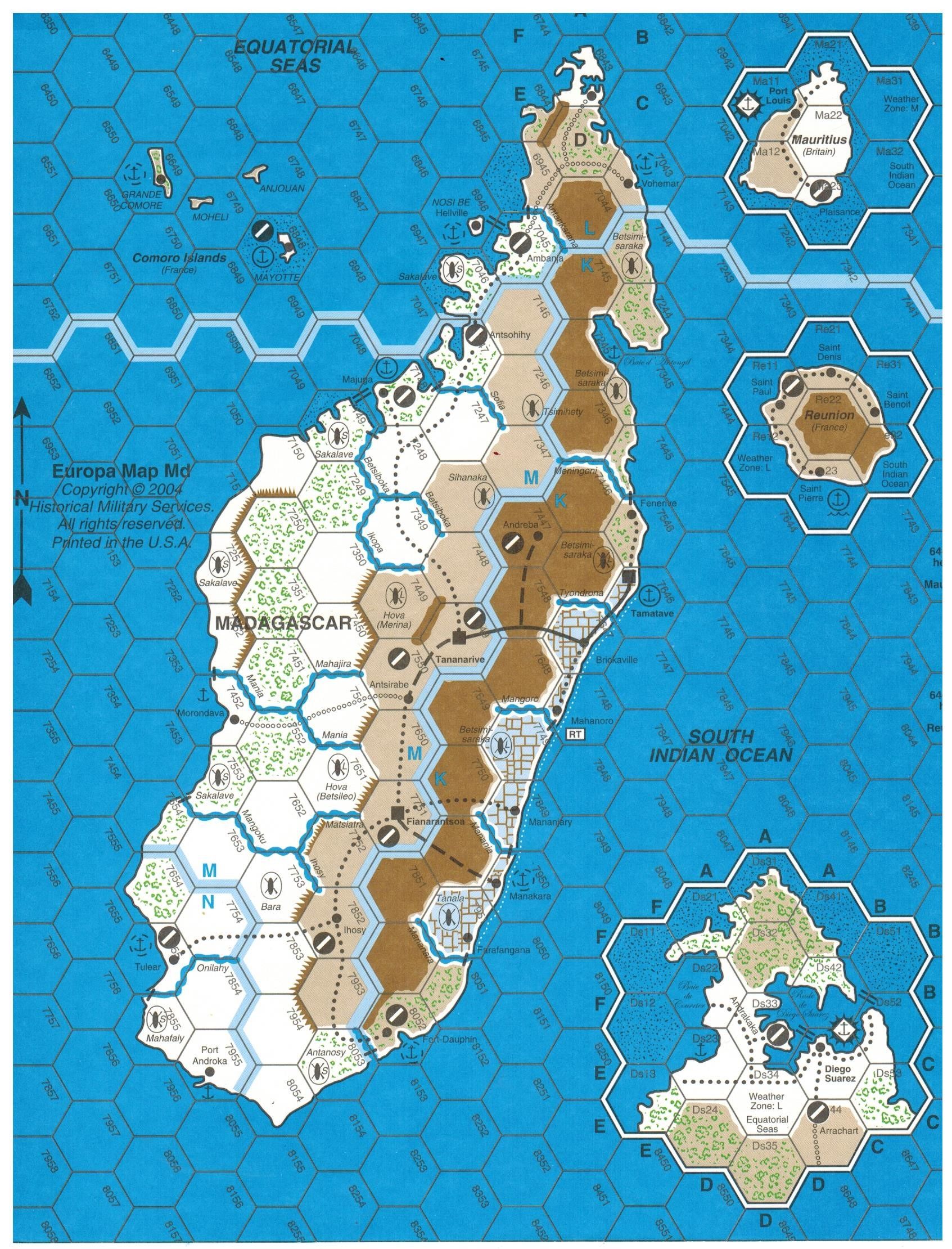War in the Outposts: The Madagascar Campaign box art