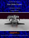 RPG Item: Vehicle Book Ultra Heavy Grav 4: Grav Strike Cruiser
