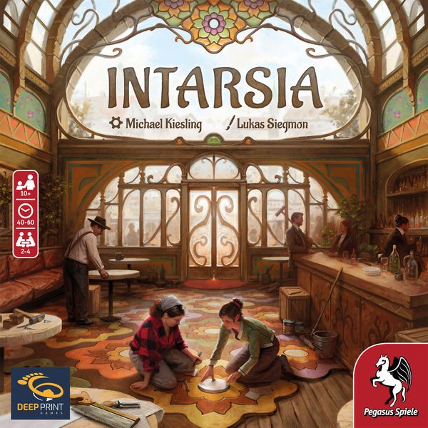 Intarsia - Cover of the English version