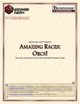 RPG Item: Amazing Races: Orcs!