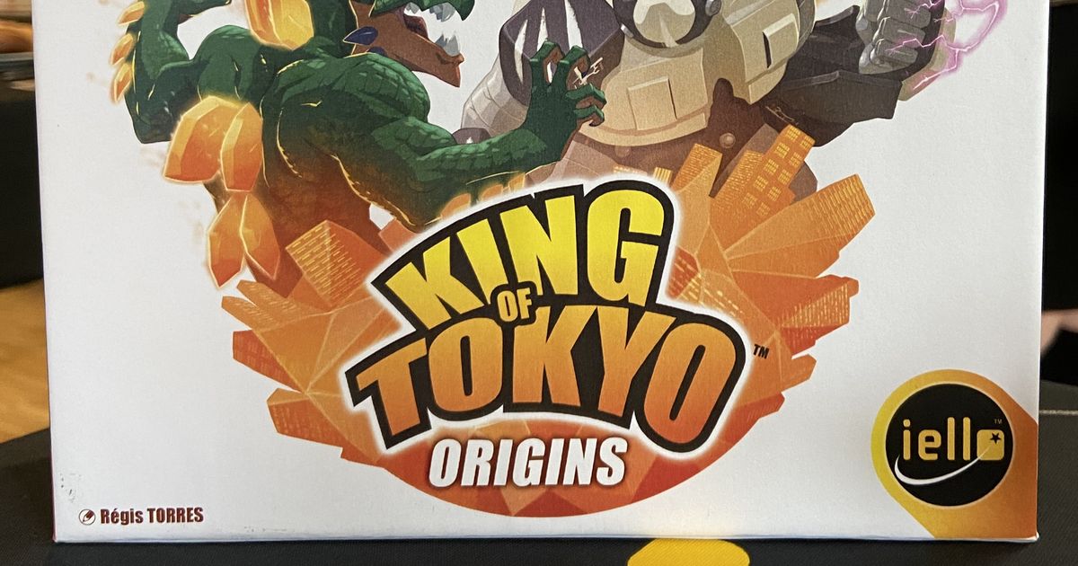 King of Tokyo Origins Board Game BoardGameGeek