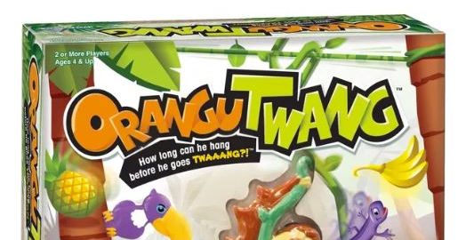 Orangutwang Kids Game - How Long Can He Hang Before He Goes Twaaang?!