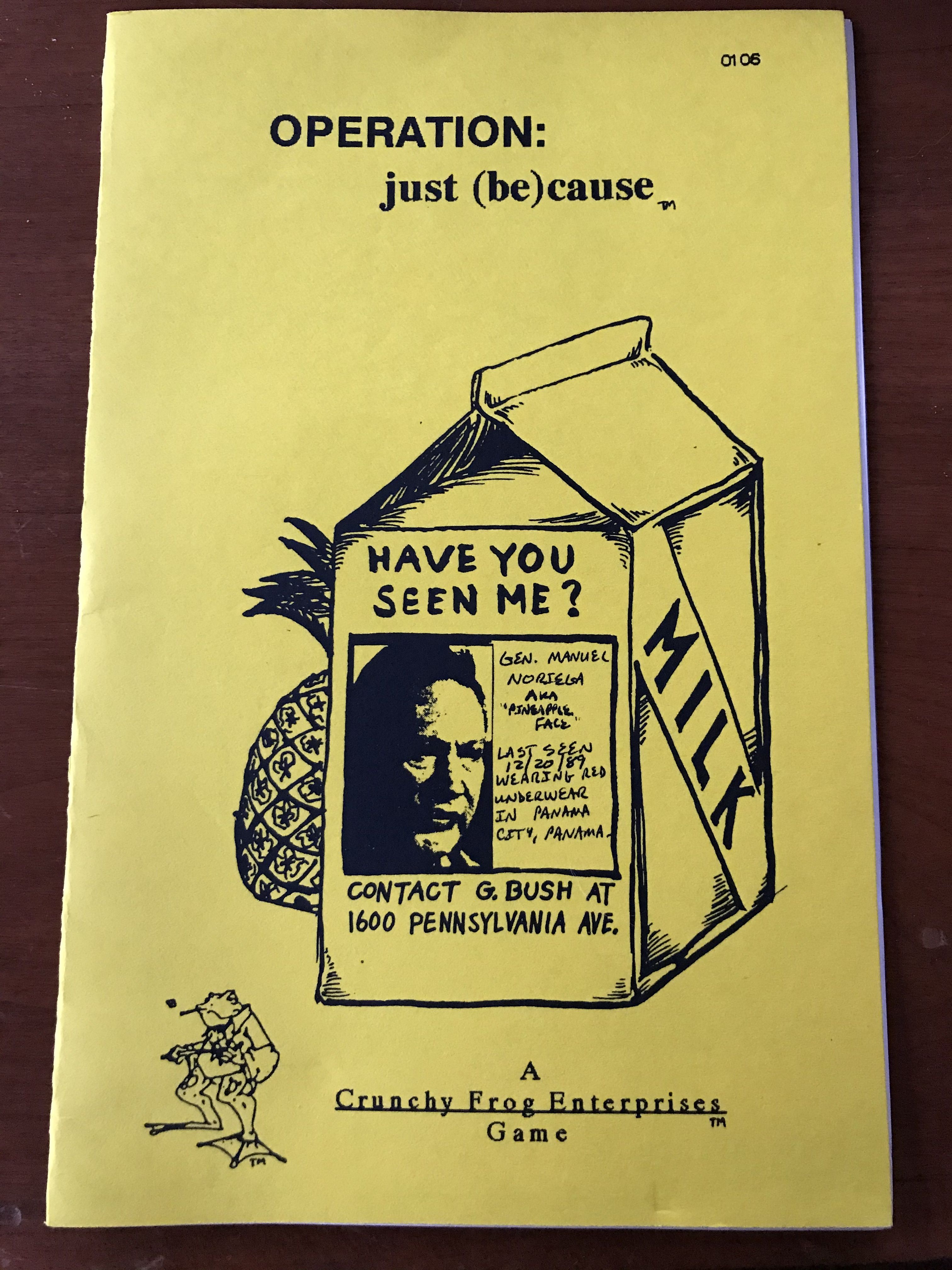 Operation: just (be)cause