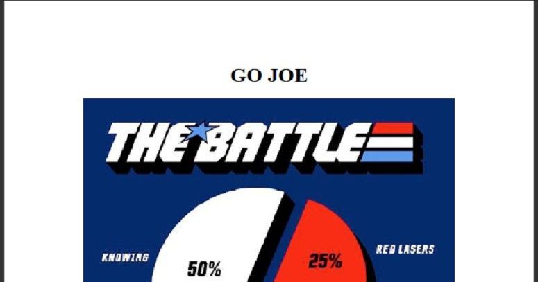 Go Joe Board Game BoardGameGeek