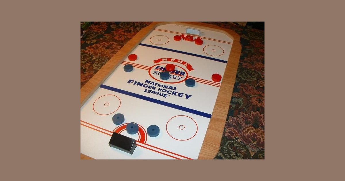 Finger Hockey Board Game BoardGameGeek