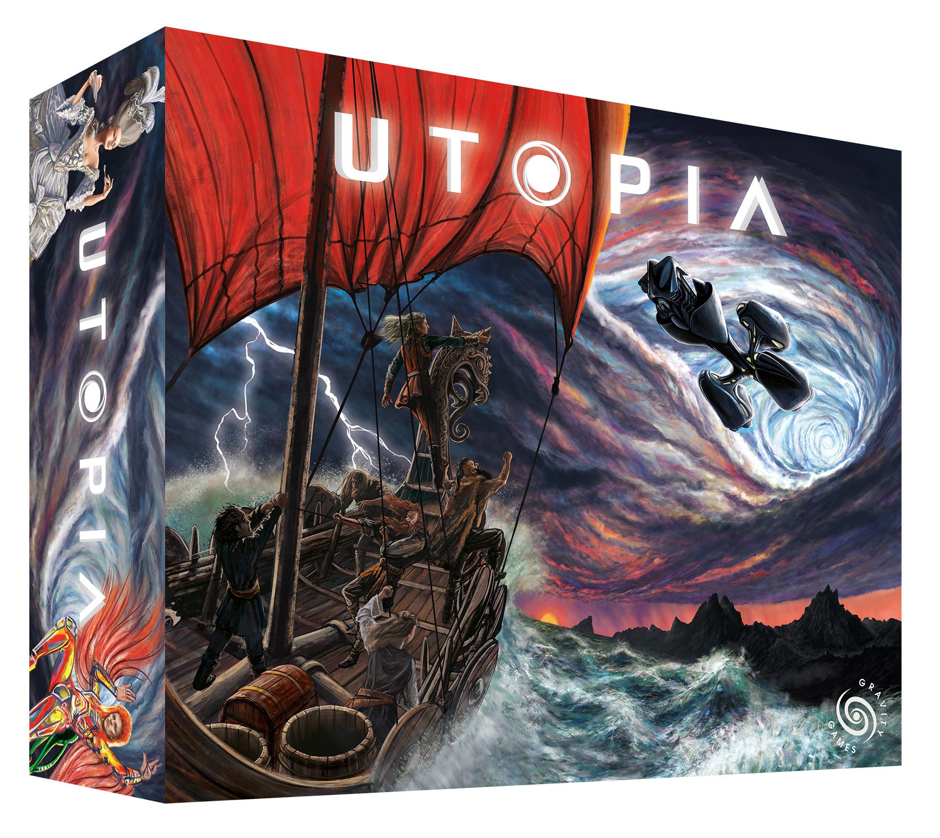 Boîte du jeu Utopia