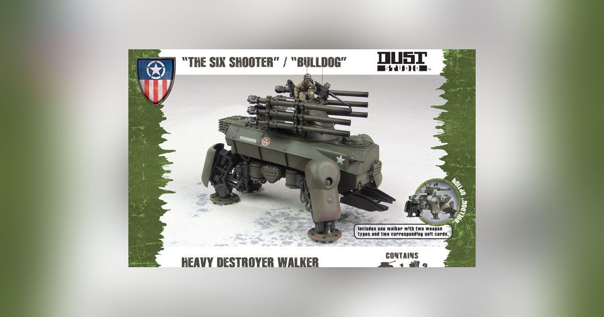 Dust Tactics: Heavy Destroyer Walker – 