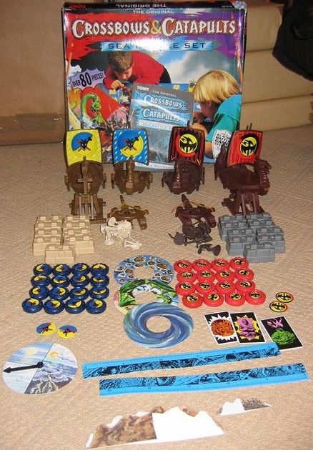 Crossbows and Catapults: Sea Battle Set | Board Game | BoardGameGeek