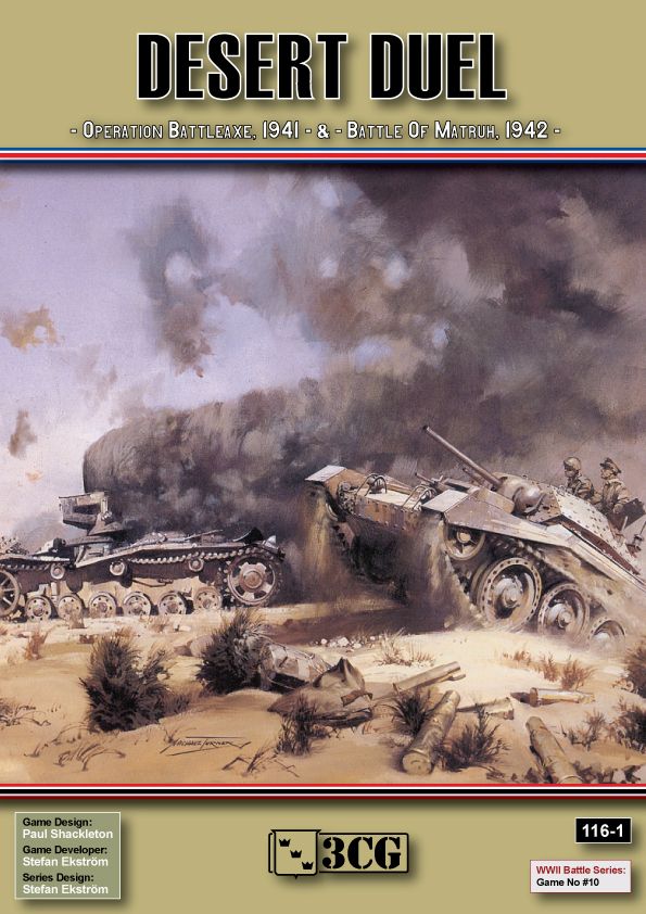 Cover art for Desert Duel: A Most Bitter Blow / Fighting Hard