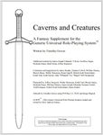 RPG Item: Caverns and Creatures