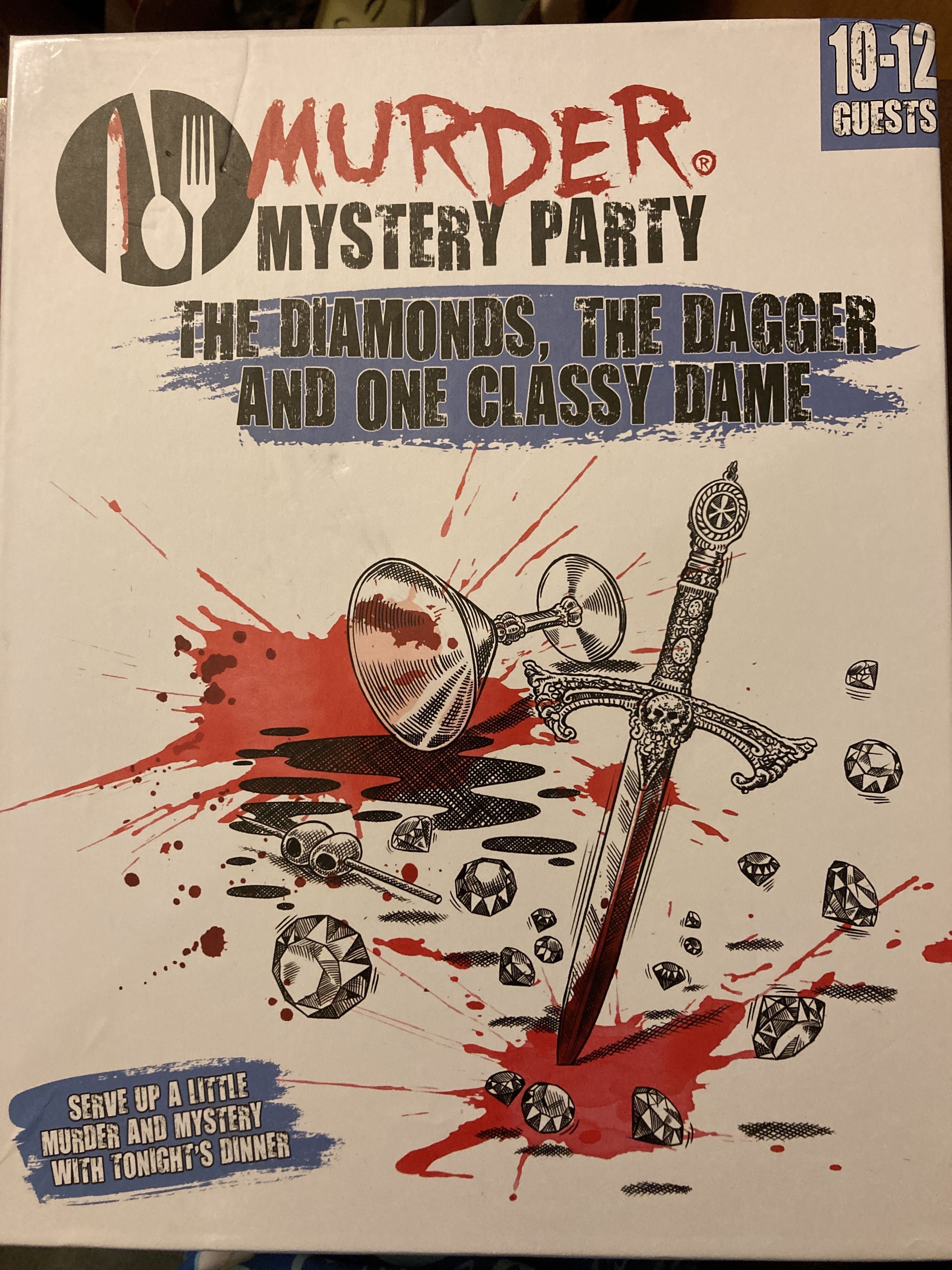 Murder Mystery Party: The Diamonds, The Dagger and One Classy Dame cover art