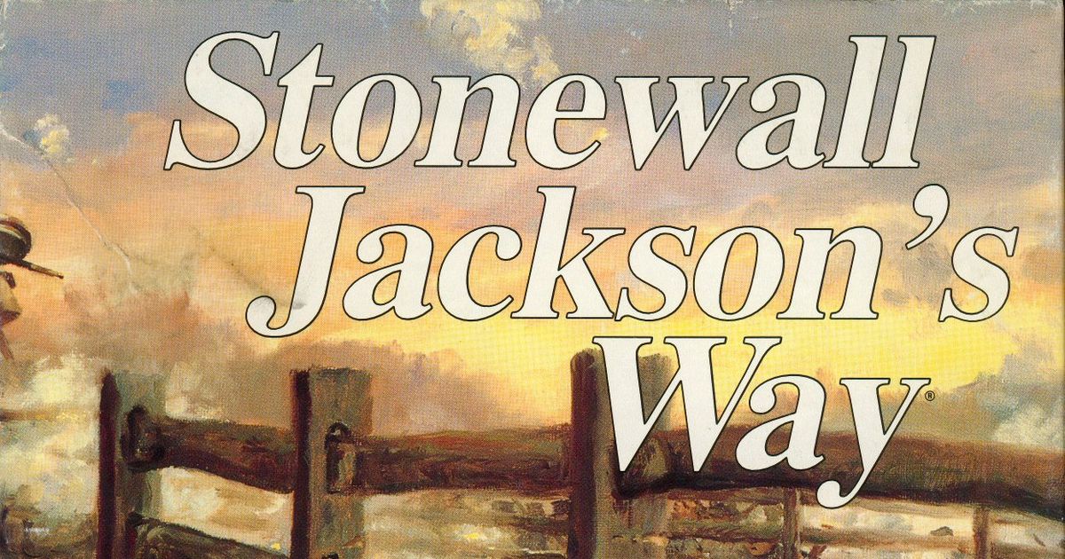 Stonewall Jackson's Way | Board Game | BoardGameGeek