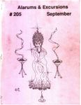 Issue: Alarums & Excursions (Issue 205 - Sep 1992)