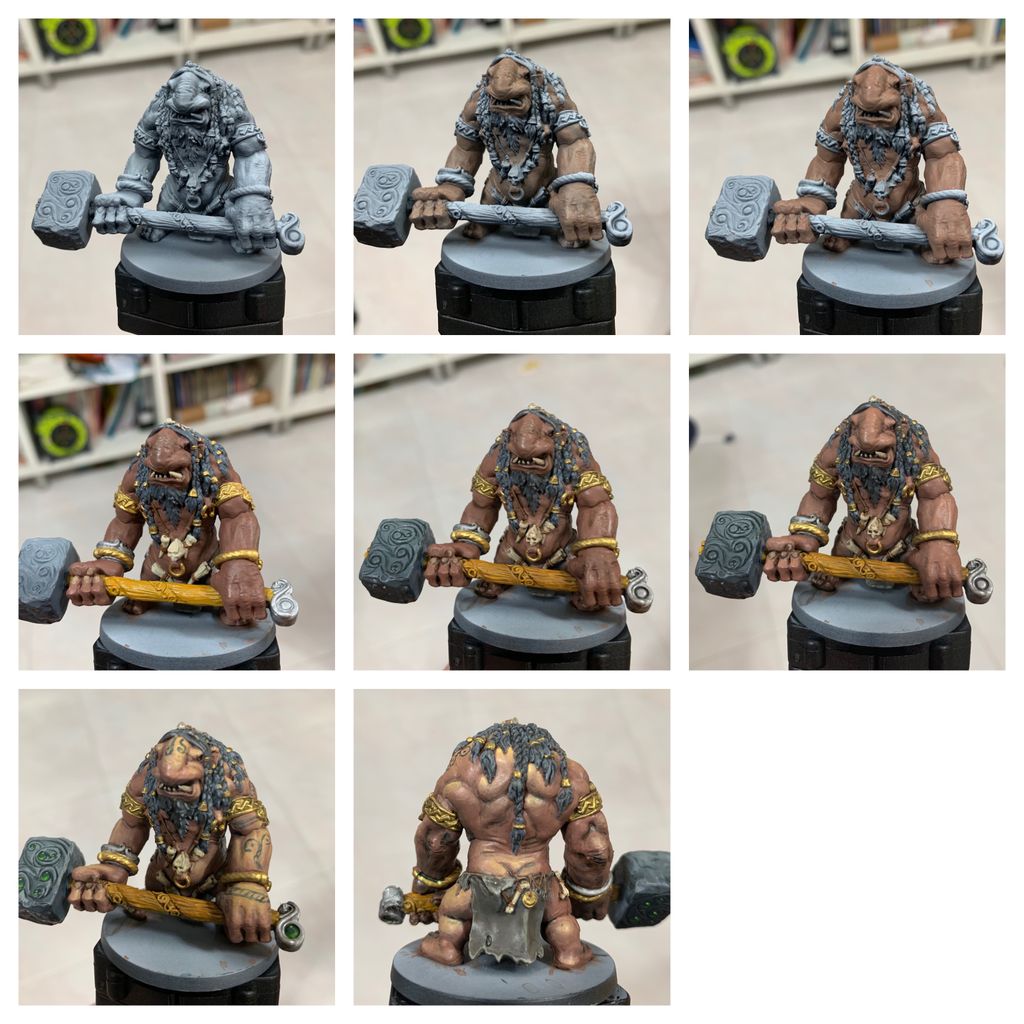 Painting Blood Rage Monsters | Blood Rage
