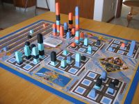 The Board at the End of a 4-Player Game (Cards on…