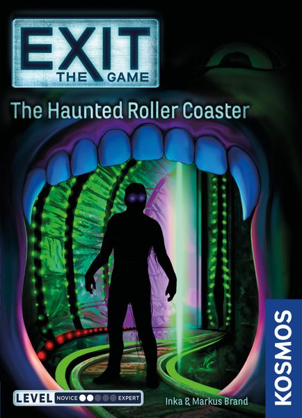 Exit: The Game – The Haunted Roller Coaster, KOSMOS, 2019 — front cover (image provided by the publisher)