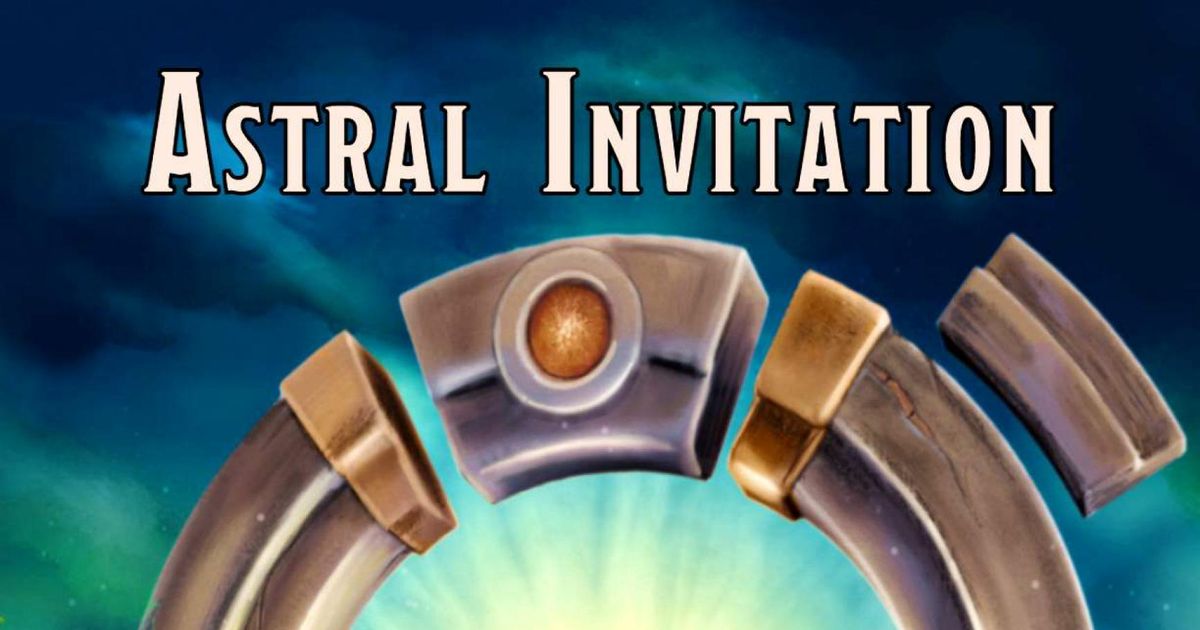 Astral Invitation Rpg Item Rpggeek
