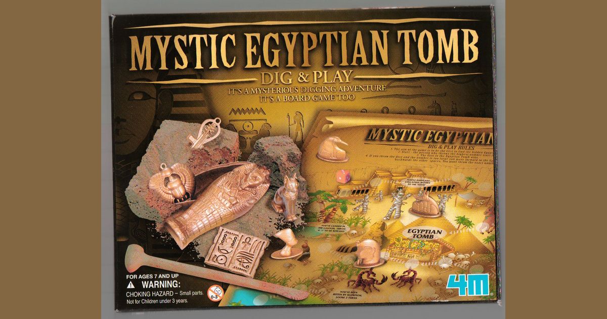 Mystic Egyptian Tomb Board Game BoardGameGeek