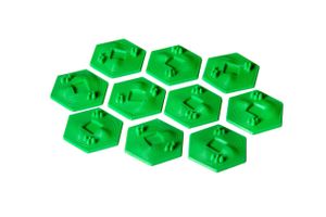 Terraforming Mars: Broken Token 3D Greenery Hex Tiles
