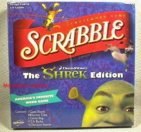 Scrabble The Shrek Edition cover