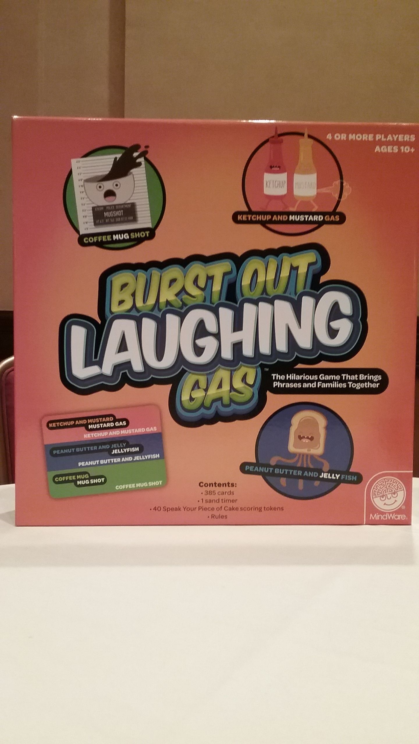 Burst Out Laughing Gas