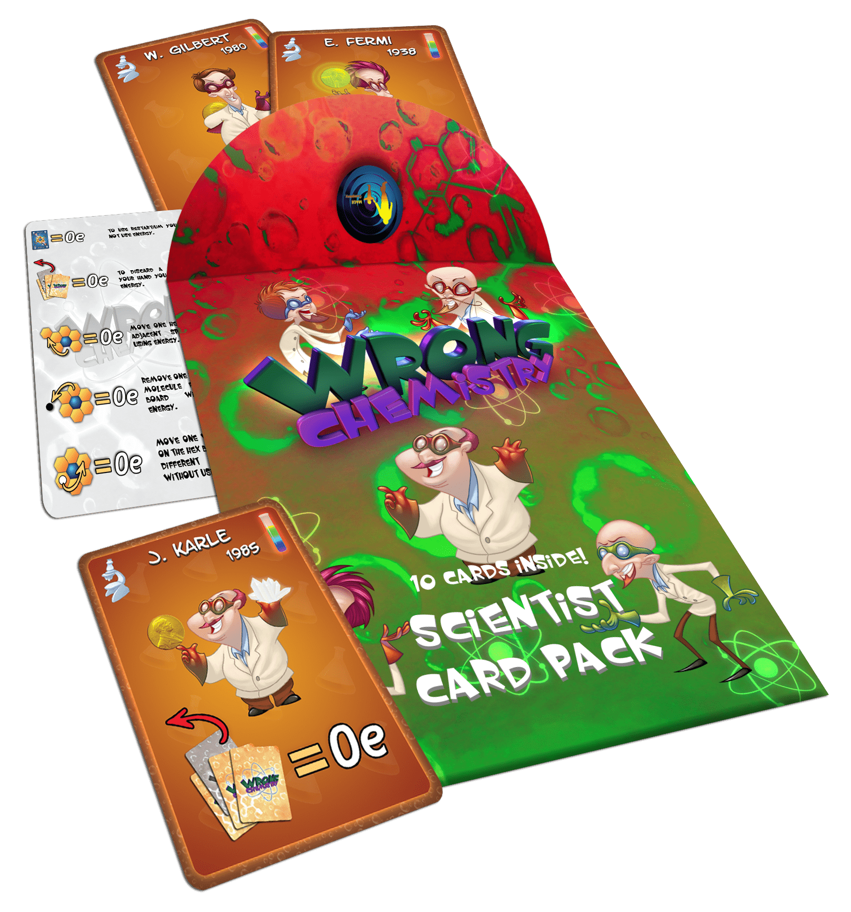 Wrong Chemistry: Scientist Card Pack box art