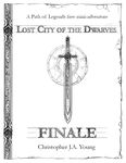 RPG Item: Lost City of the Dwarves: Finale