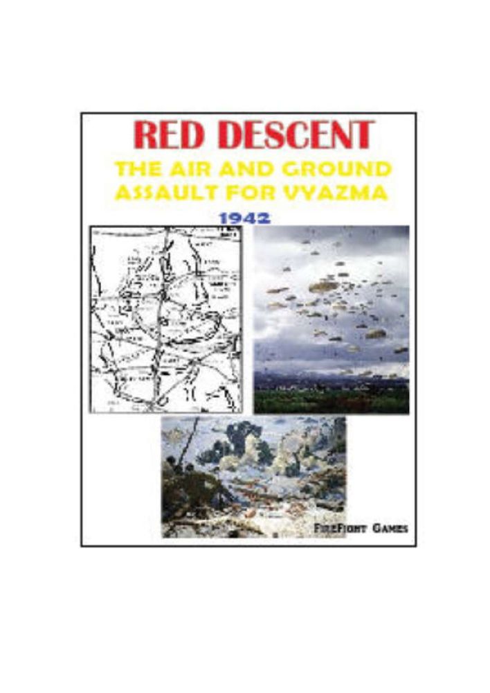 Cover art for Red Descent: The Air and Ground Assault for Vyamza 1942