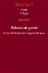 RPG Item: Core A Apge Subsector Guide General Details for Imperial Forces