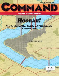 Hoorah! Six Bridges: The Battle Of Pittsburgh, 1 October 1863 box art