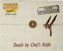 University Games Murder Mystery Case File A Chefs Knife, 33283, à p
