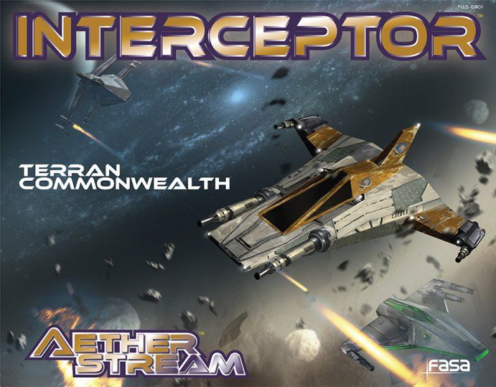Aetherstream: Interceptor – Terran Commonwealth Squadron Set cover