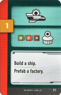 Evacuation: P1 – Dice Tower 2024 Promo Card