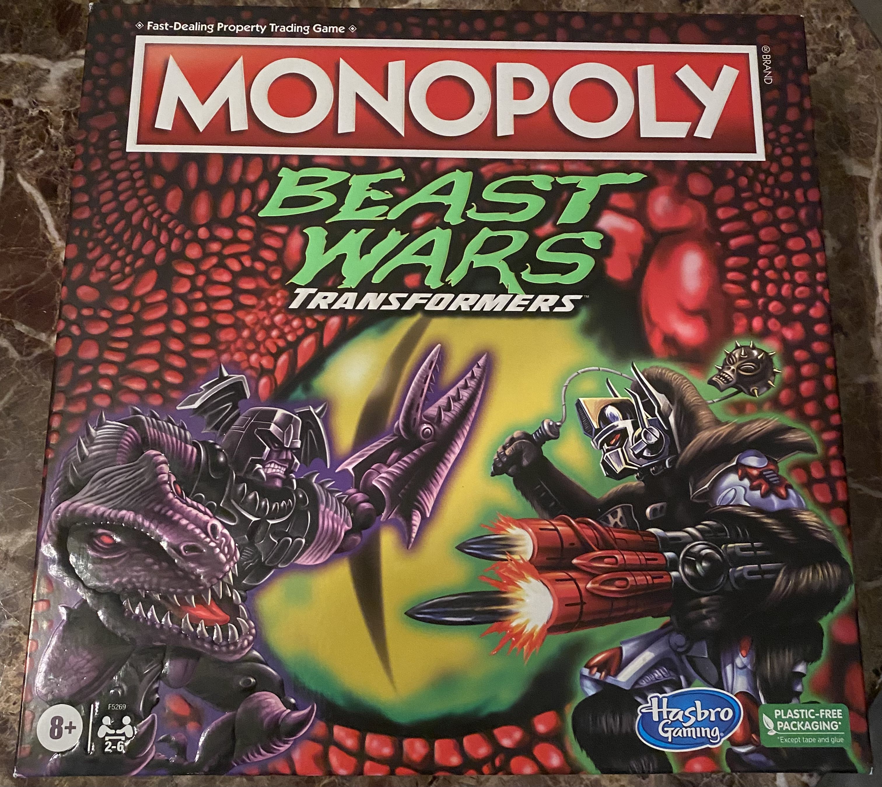 Monopoly: Beast Wars Transformers