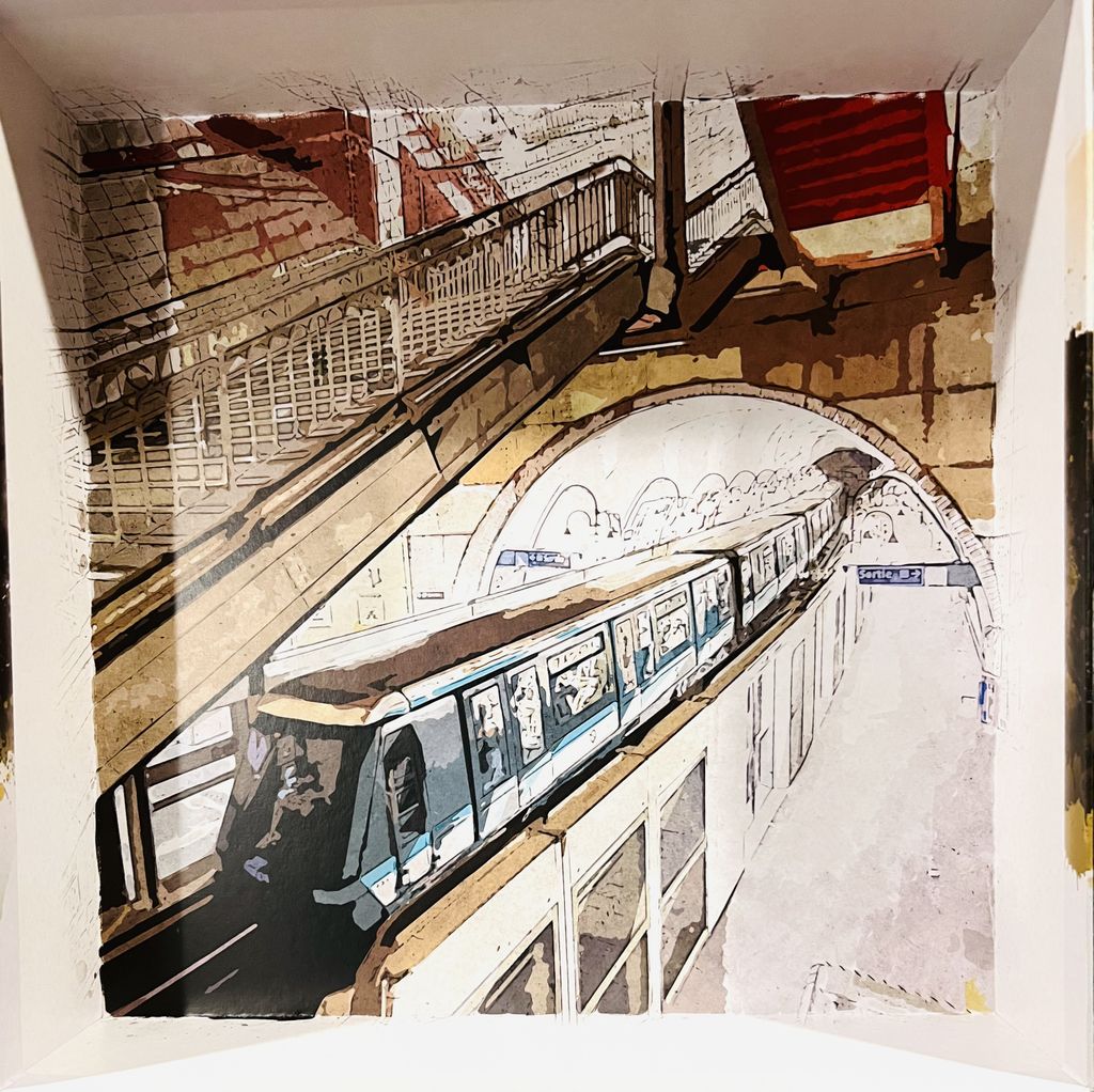Illustration 5 de On the Underground: Paris / New York