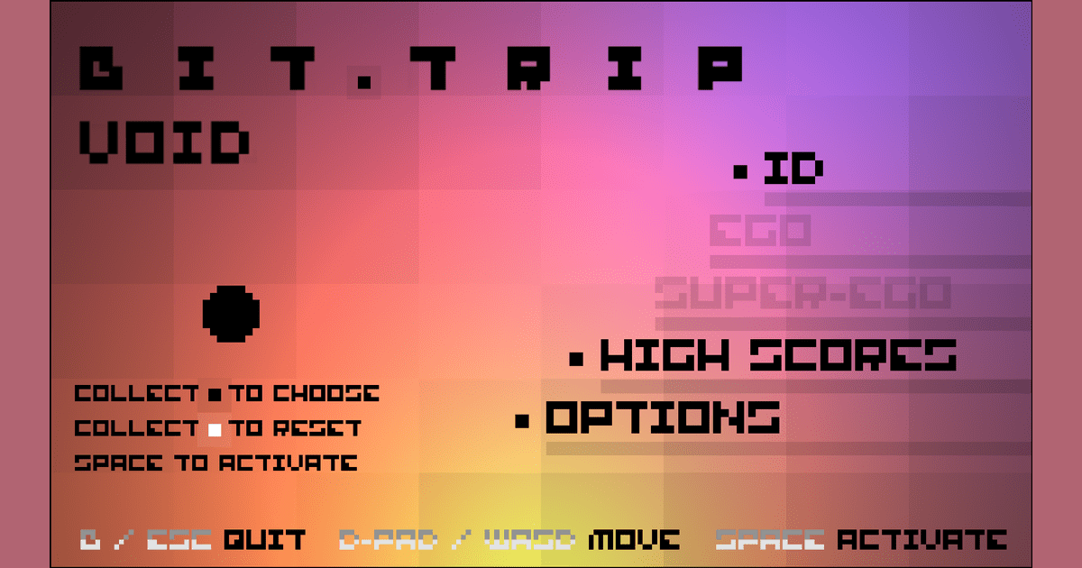 Bit.Trip Void | Video Game | BoardGameGeek