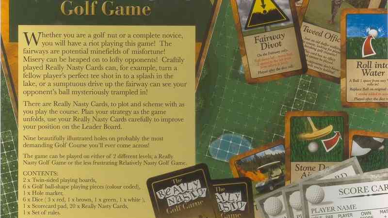 The Really Nasty Golf Game