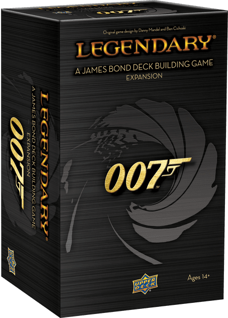 A James Bond Deck Building Game stand alone UDC91752 Legendary DBG 007