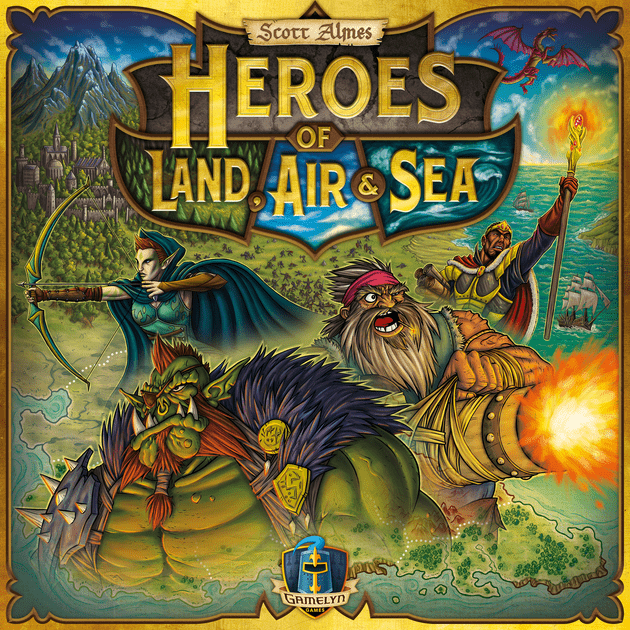 Air Heroes of Land and Sea Board Game SEALED UNOPENED FREE SHIPPING 