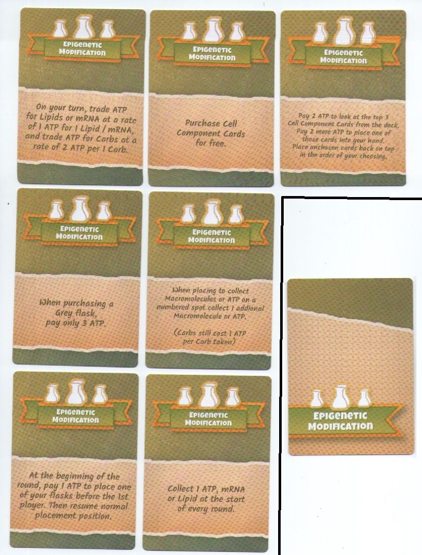 Cytosis: Epigenetic Modification  Cards Promo